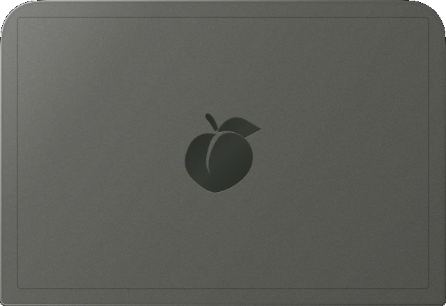 Power Notebook back lid.